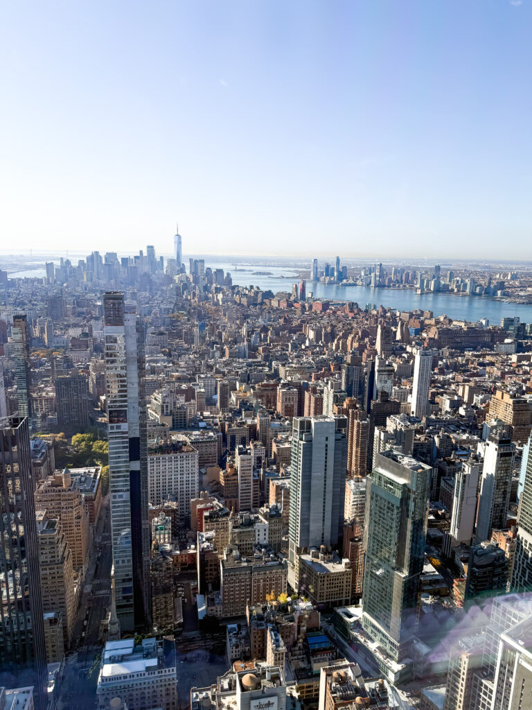 View from the Empire State Building in NYC
