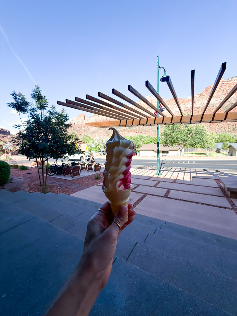 Vegan-friendly Dole Whip from Canton Creamery in Zion